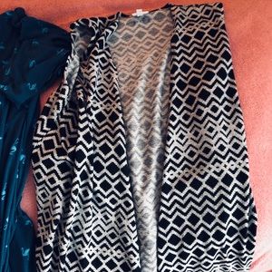 LuLaRoe Joy Long Vest Sz. L